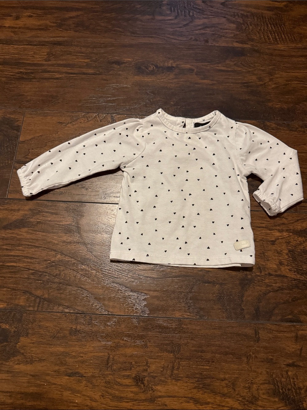 7 for all mankind Toddler hearts long sleeve Shirt
